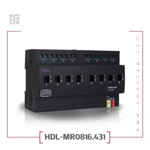 رله هوشمند 8 کانال 16 آمپر مدل HDL-MR0816.431